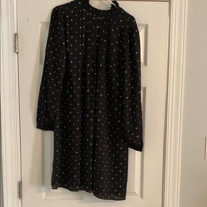 Elegant Black Diamond Dress